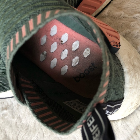 Adidas NMD CS2 Primeknit Trace Green Sneakers - Picture 6 of 8